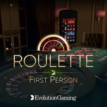 Try First Person Roulette slot by Evolution on 1redbetcasino.bet – logo image
