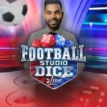 Football Studio Dice casino game by Evolution – featured logo at 1Redbet
