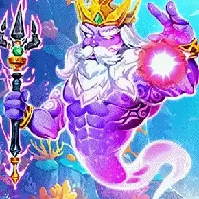 Poseidon's Secret 2 online game logo by KA Gaming on 1redbetcasino.bet