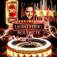 XXXtreme Lightning Roulette logo – Live Dealer by Pragmatic Play at 1Redbet
